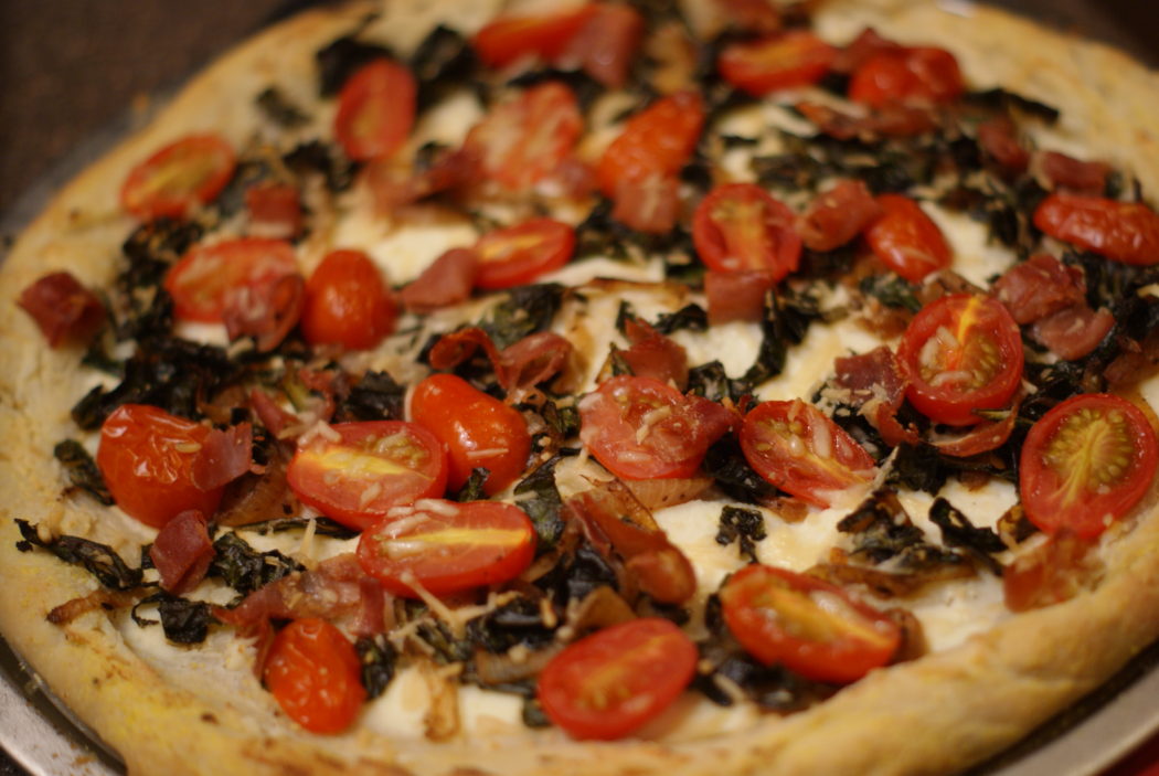 Collard Greens & Pizza, It Might Be Just What We Need