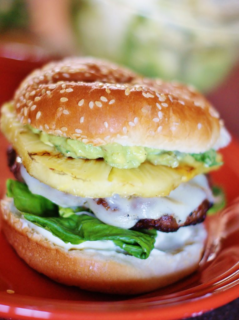 Hawaiian Pineapple Burgers with Fresh Avocado Salsa Southern Discourse