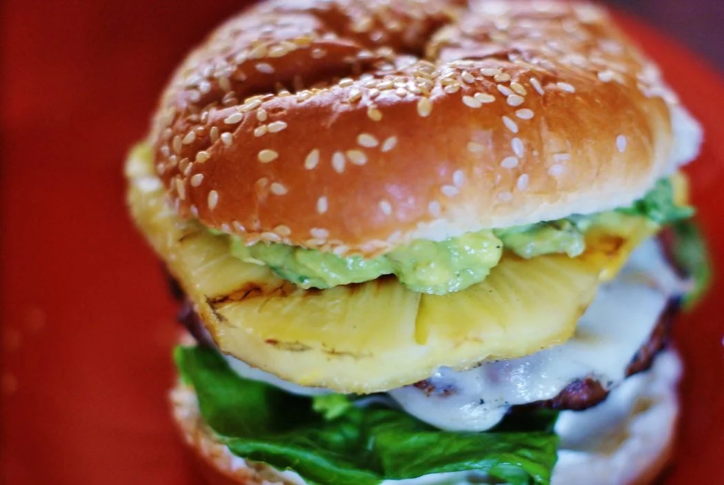 Hawaiian Pineapple Burgers with Fresh Avocado Salsa Southern Discourse