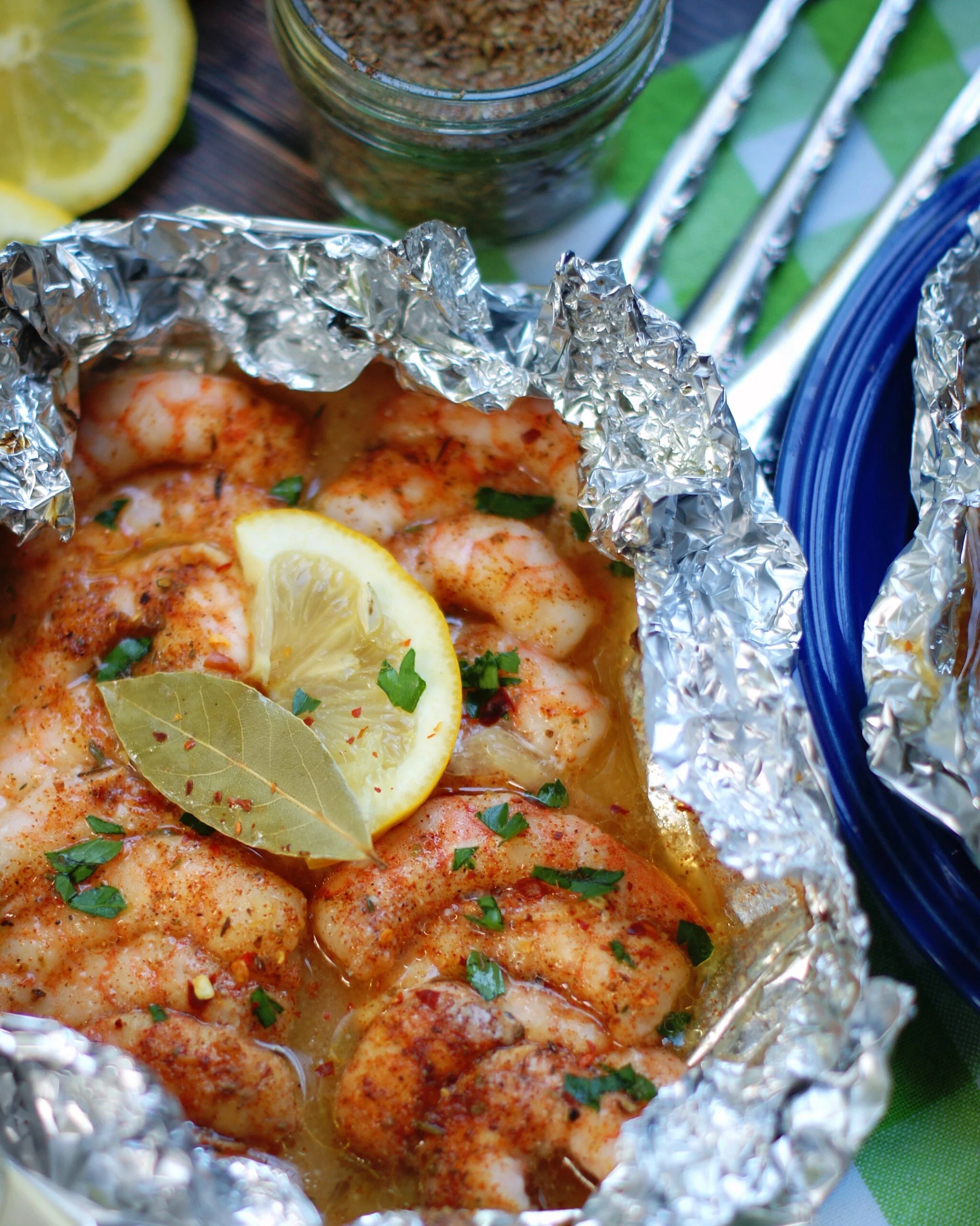 Spicy Creole Shrimp Foil Packets Southern Discourse