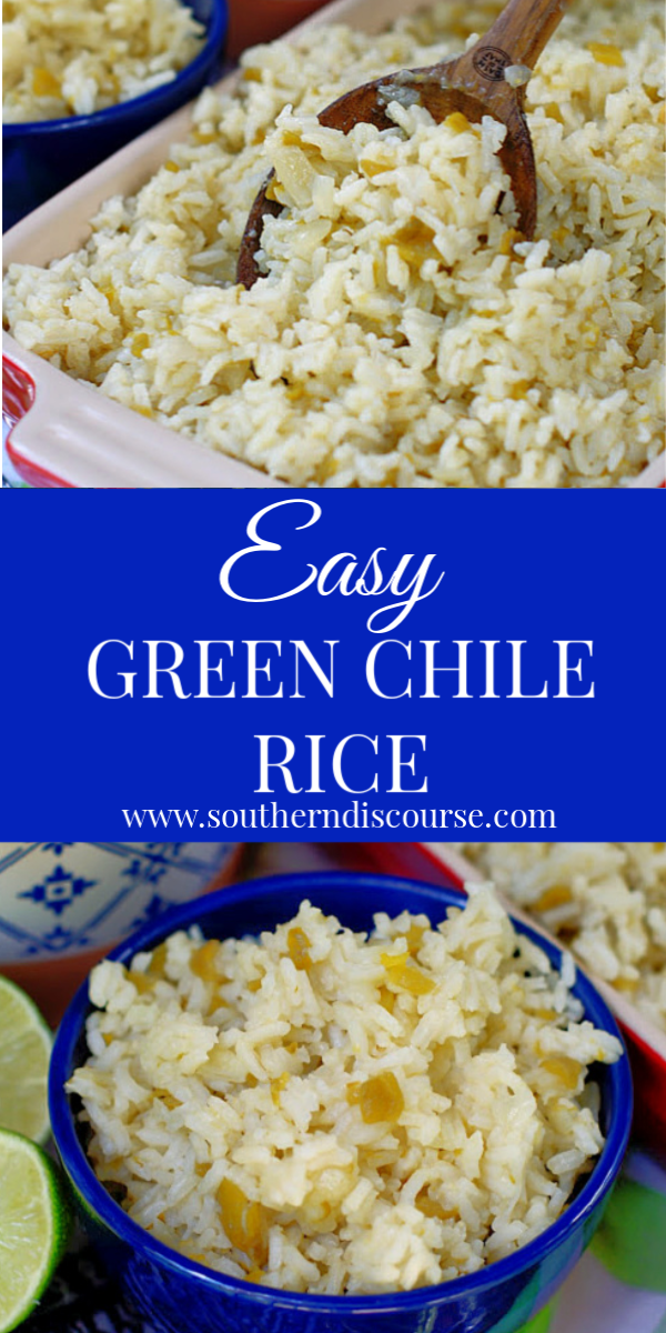Easy Green Chile Rice Southern Discourse
