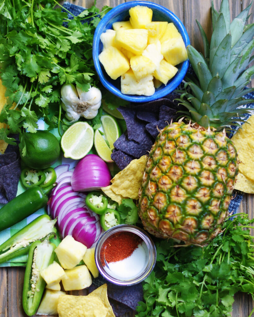 Summery Pineapple Salsa Southern Discourse