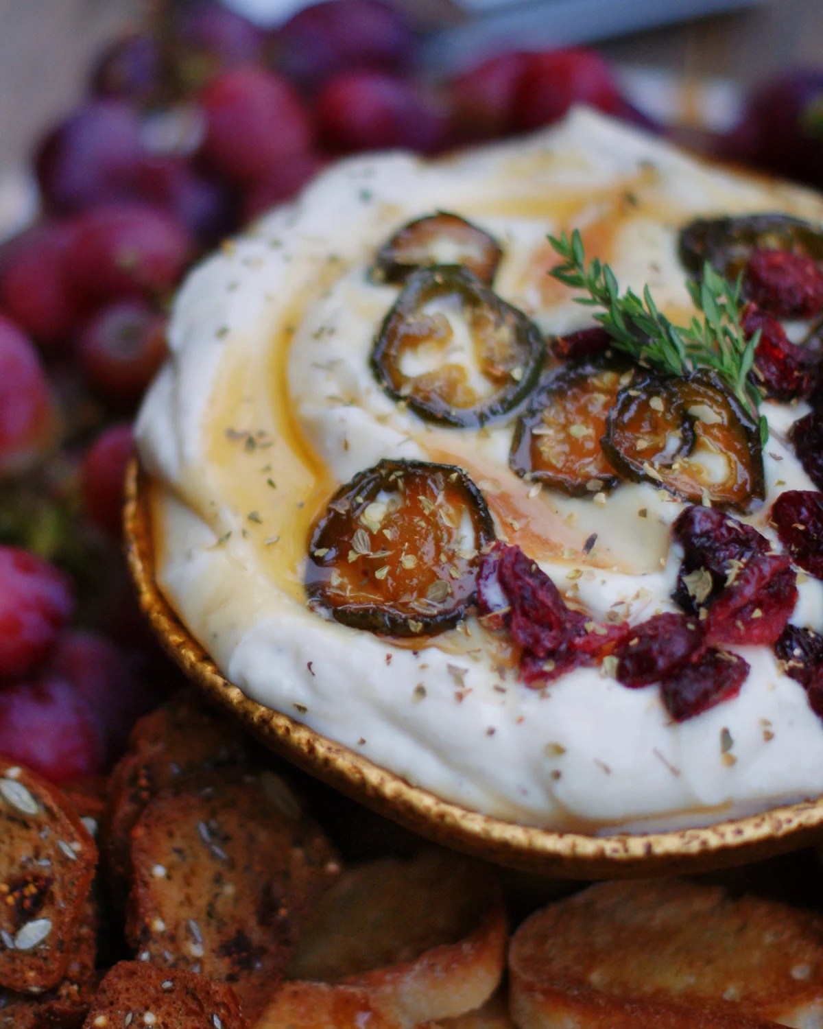 Whipped Ricotta Dip with Hot Honey Drizzle Southern Discourse