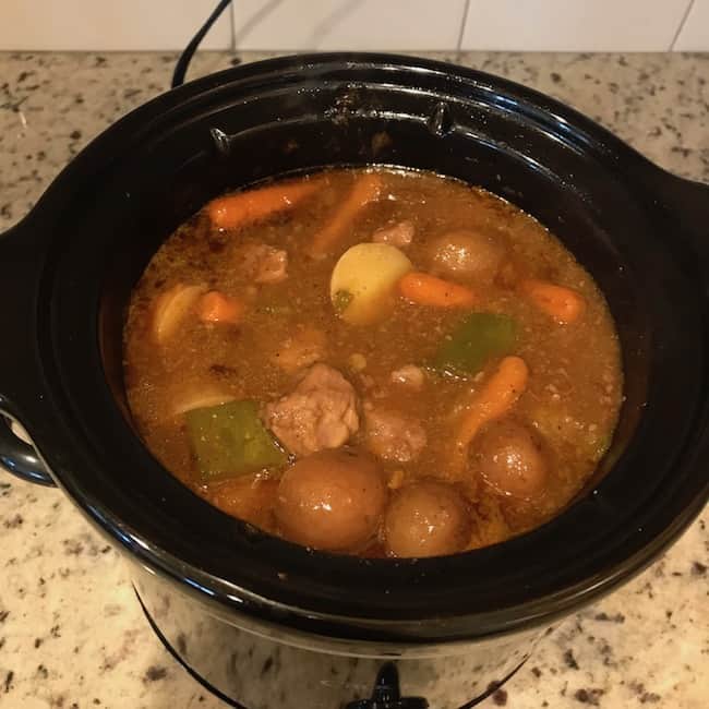 Slow Cooker Beef Stew for Two Southern Home Express