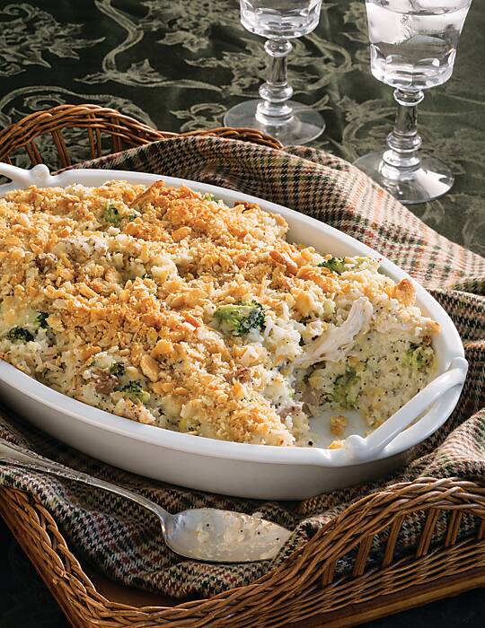 Chicken, Broccoli, and Poppy Seed Casserole Southern Lady Magazine