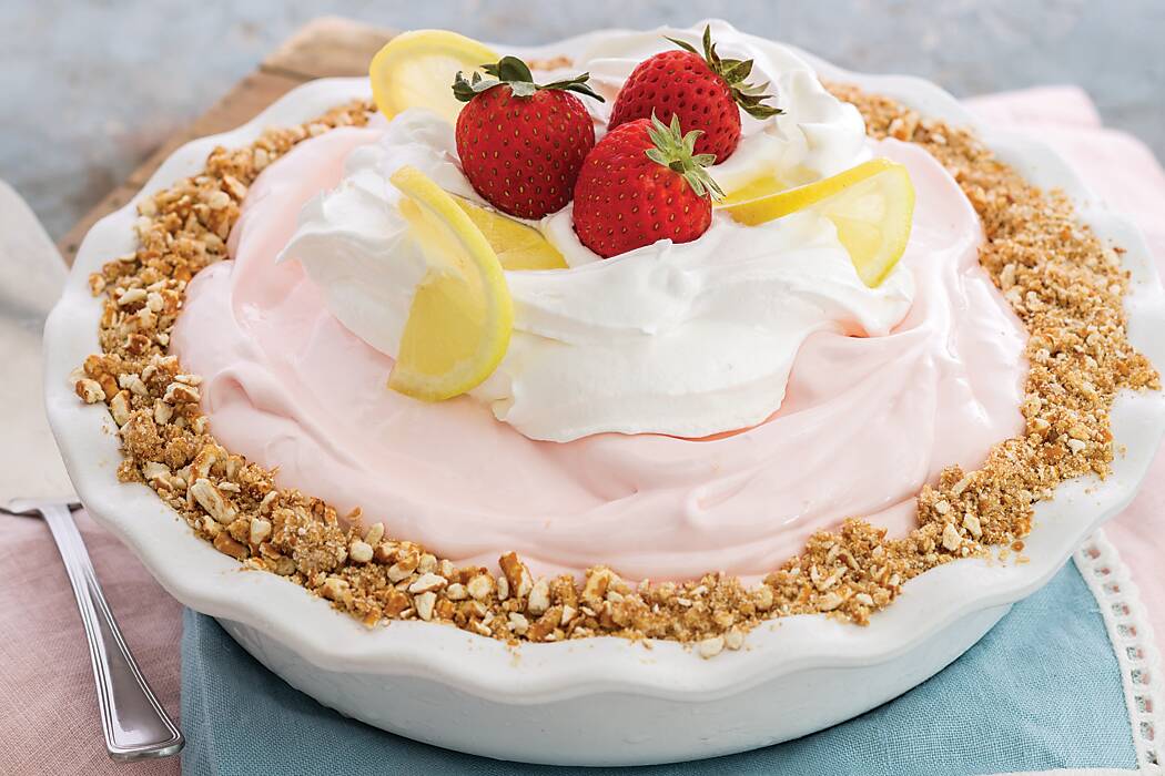 Pink Lemonade Pie Southern Lady Magazine
