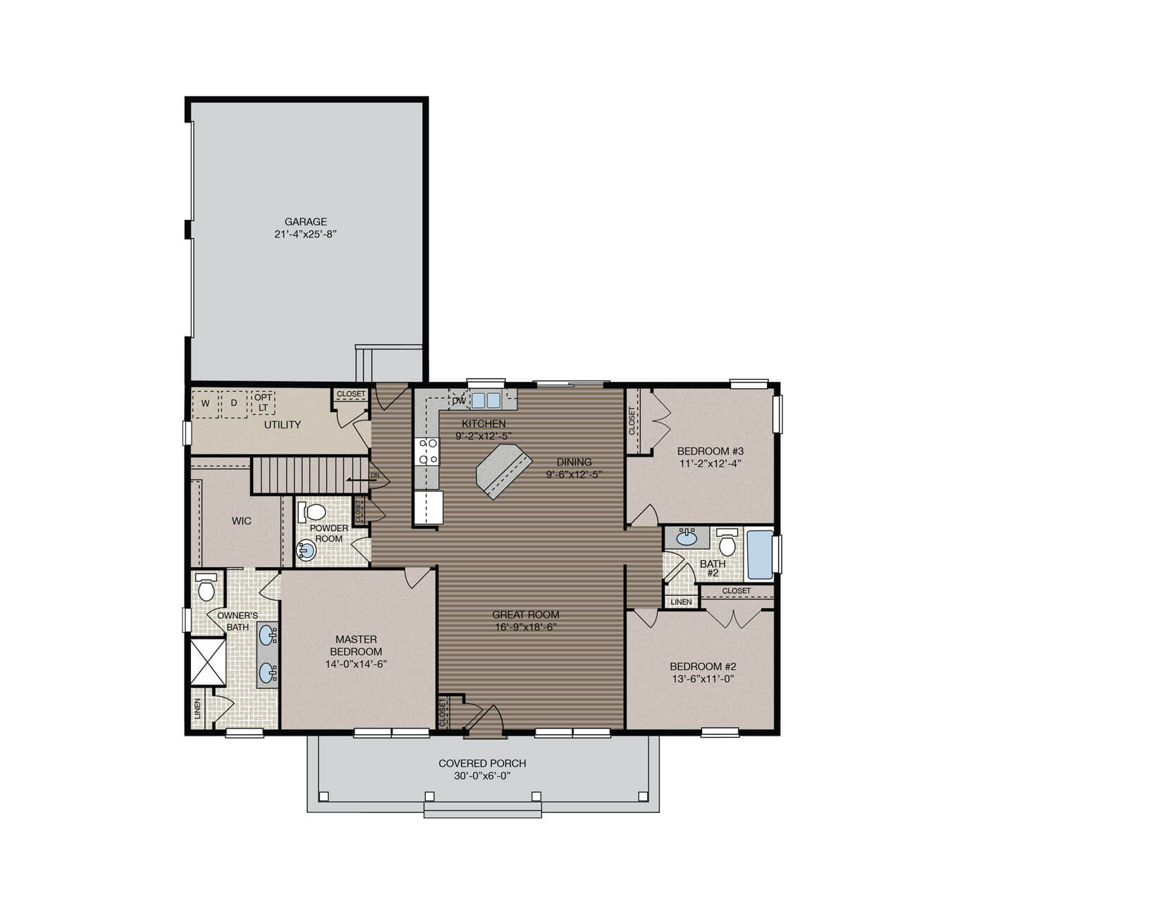 The Stonebridge Floor Plan Southern Maryland Development