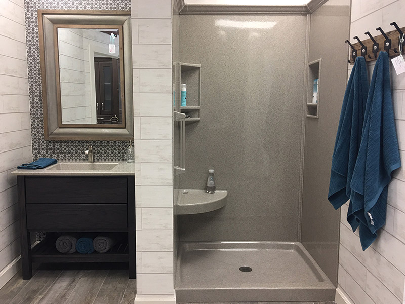 Onyx Showers Southern Materials Bathroom Remodel