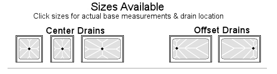 Standard Full Height Shower Base - Southern Materials Bathroom Remodel