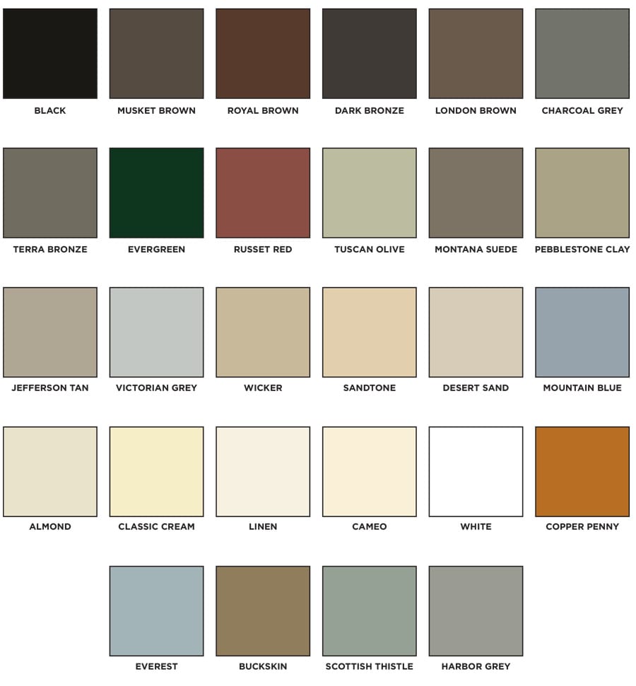 Color Selections Southern Quality Company