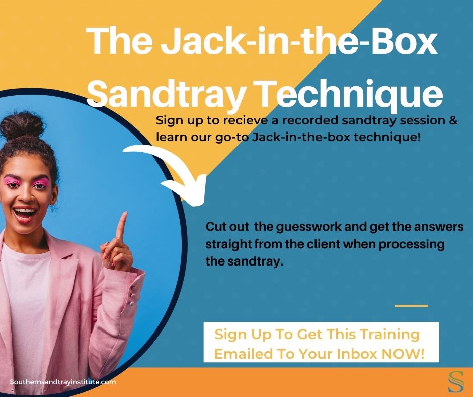 Jack In The Box Sandtray Therapy Training Southern Sandtray Institute
