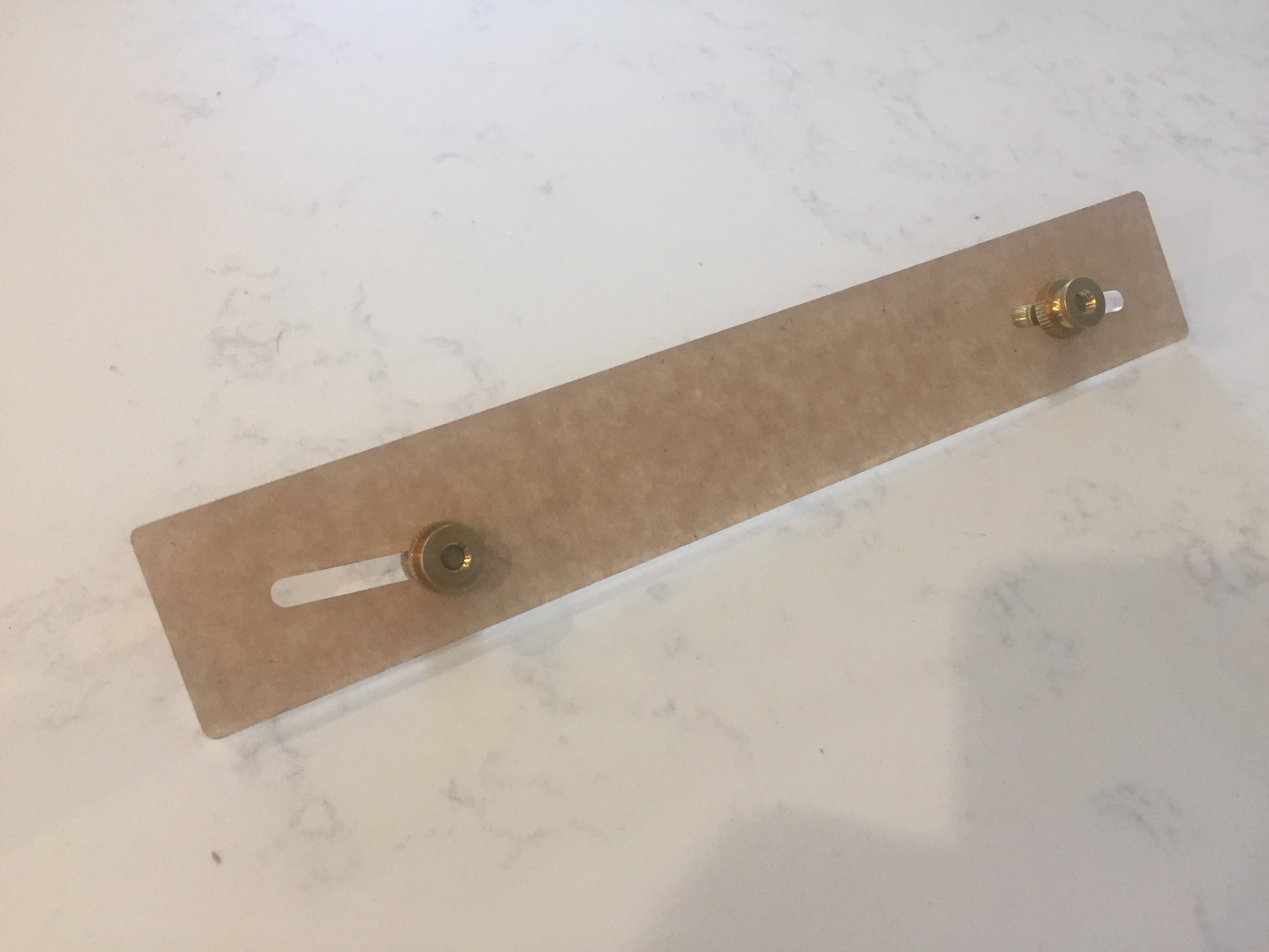 Depth Stop for Fret Slotting Saw Southern Tonewoods