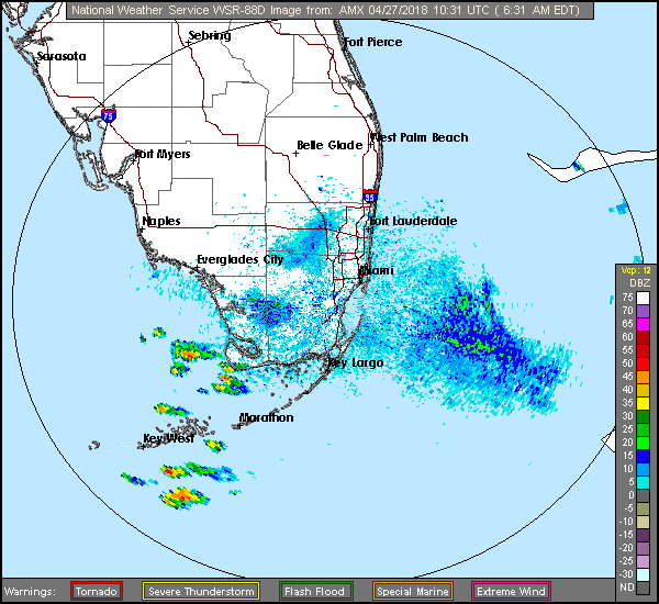 Sun, Clouds Follow Early Showers; Collier County Red Tide Alert South