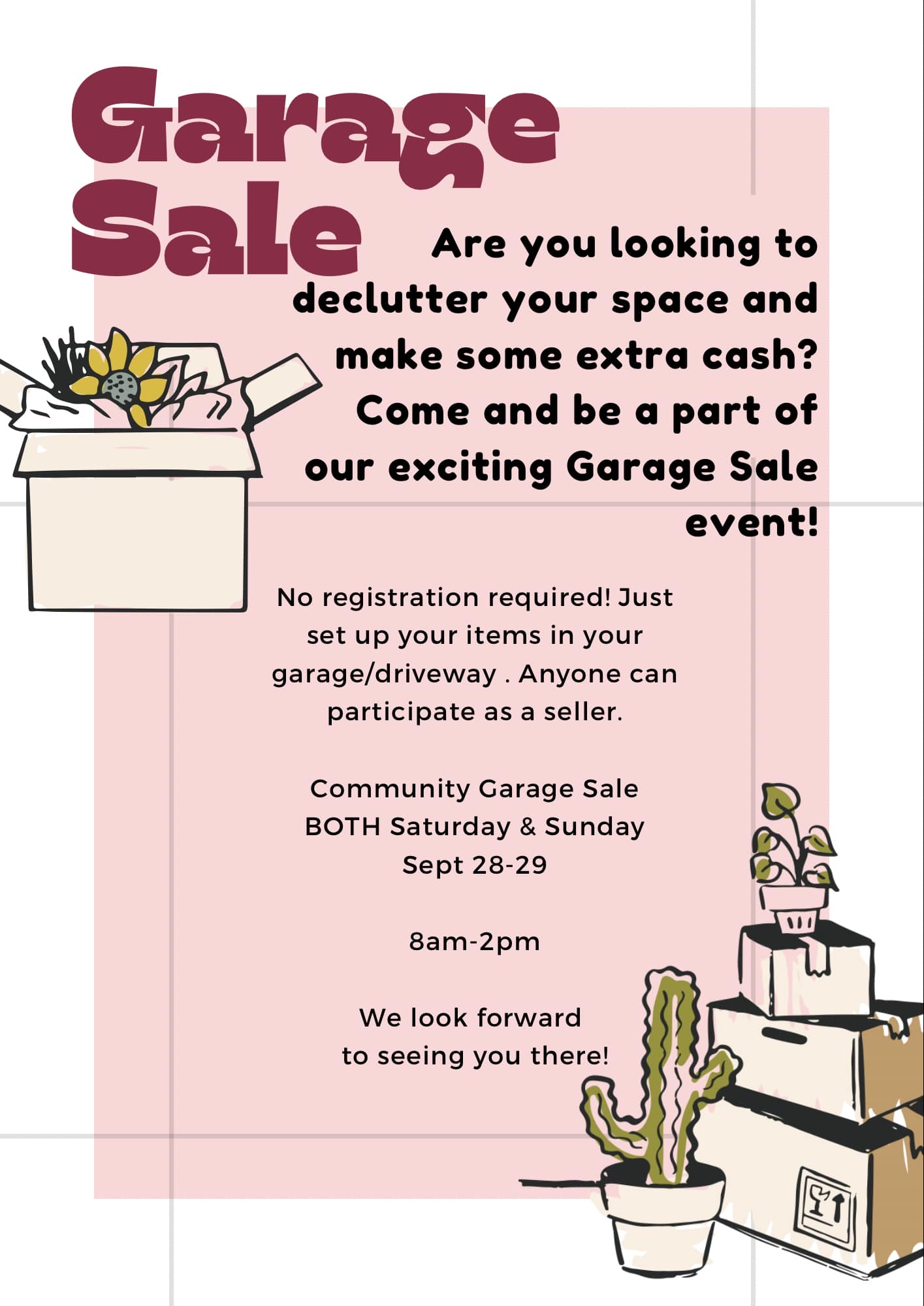 Fall (2024) Garage Sale Southfork Lakes