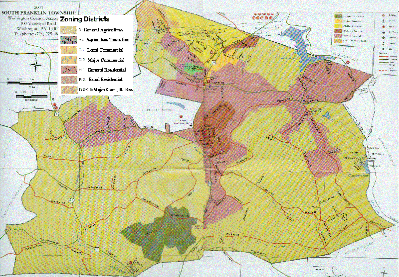 Maps and Zoning South Franklin Township