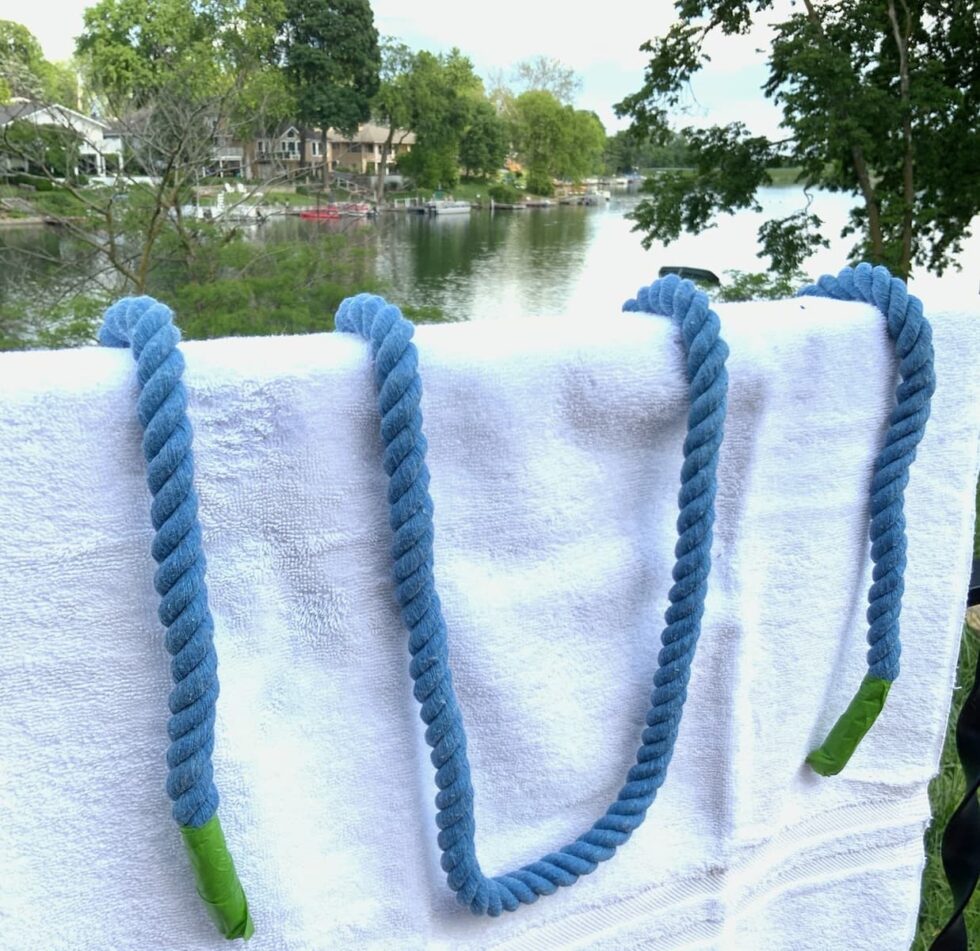 How to Dye Cotton Rope South House Designs