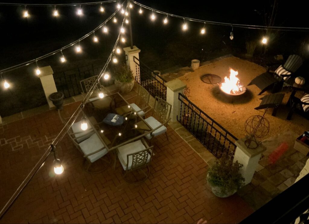How to Hang Outdoor Edison Bulbs For an Inviting Glow South House Designs