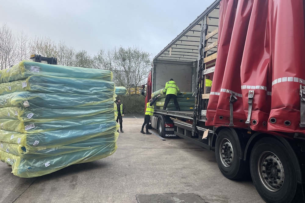 Harrison Spinks donates mattresses for Ukraine South Leeds Life