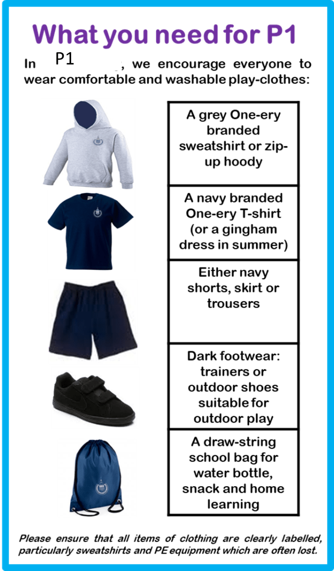 School Uniform South Morningside Primary School