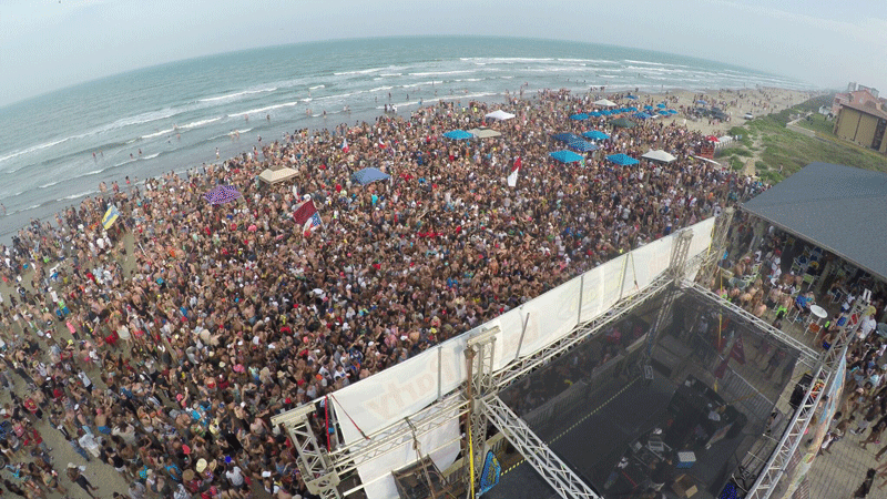 Claytons Spi Events 2023 Clayton's Spring Break | Spring Break Beach Stage