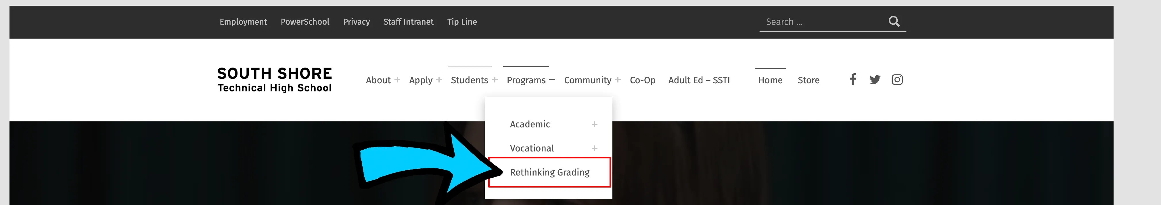 Rethinking Grading South Shore Tech