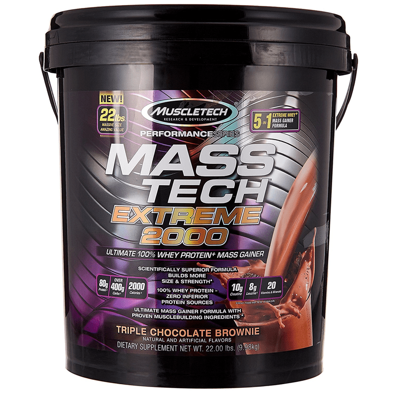 MASS TECH EXTREME 2000 The Ultimate Whey + MASS Gainer