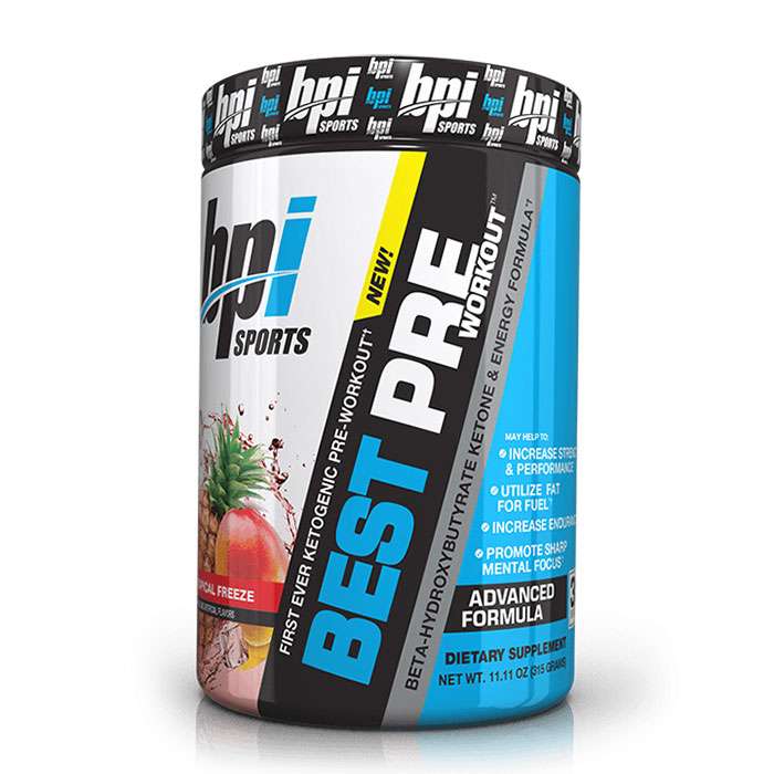 BPI Sports Best Pre First ever ketogenic preworkout