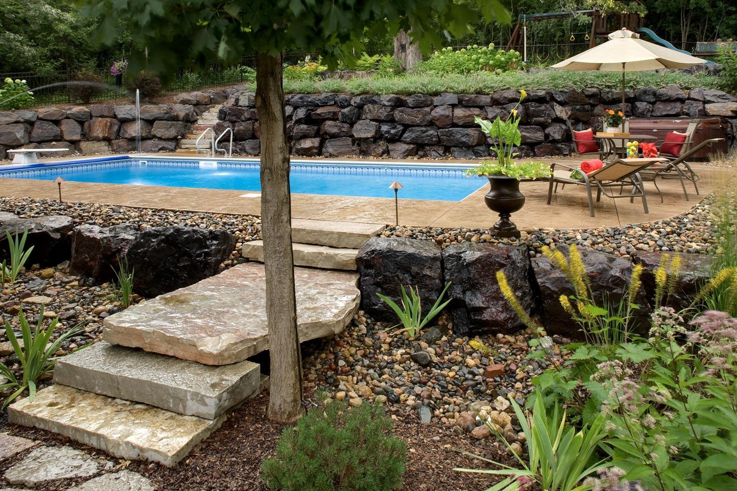 Swimming Pool Landscape in Eagan MN Southview Design