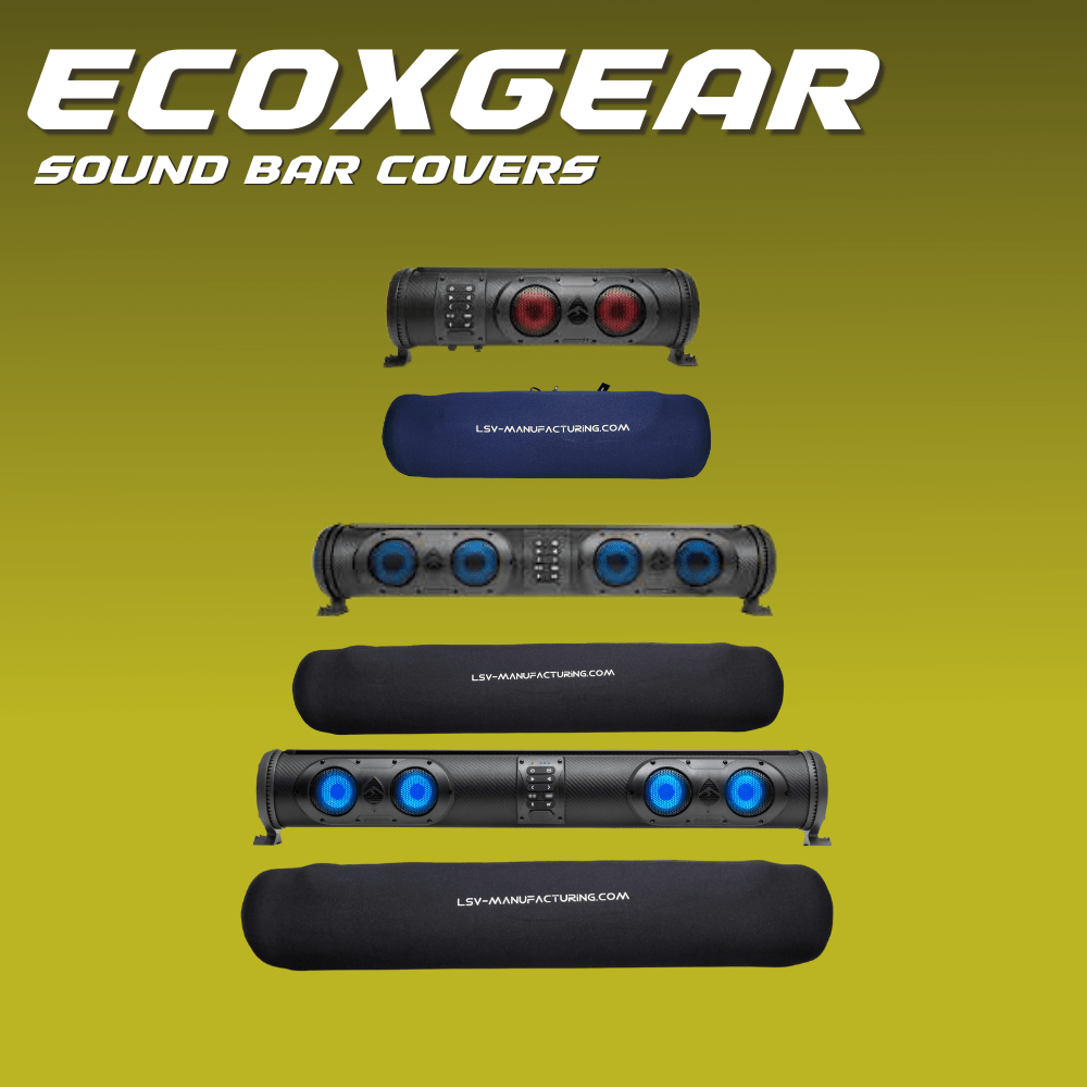 Neoprene Speaker Cover for ECOXGEAR Speakers South Walton Carts