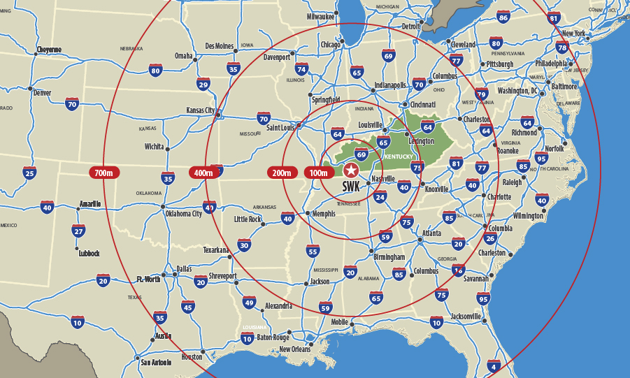 Map Of Southern Kentucky National Interactive Map South Western Kentucky Economic Development