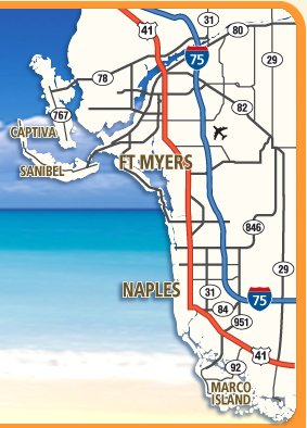 Fort Myers Map Of Florida Ft Myers Florida Area Maps - Interactive Southwest Florida Area Maps
