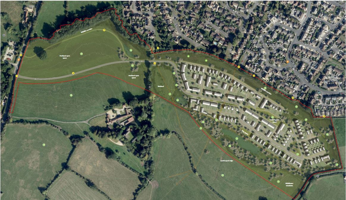 Southwick Court development Southwick Country Park Nature Reserve