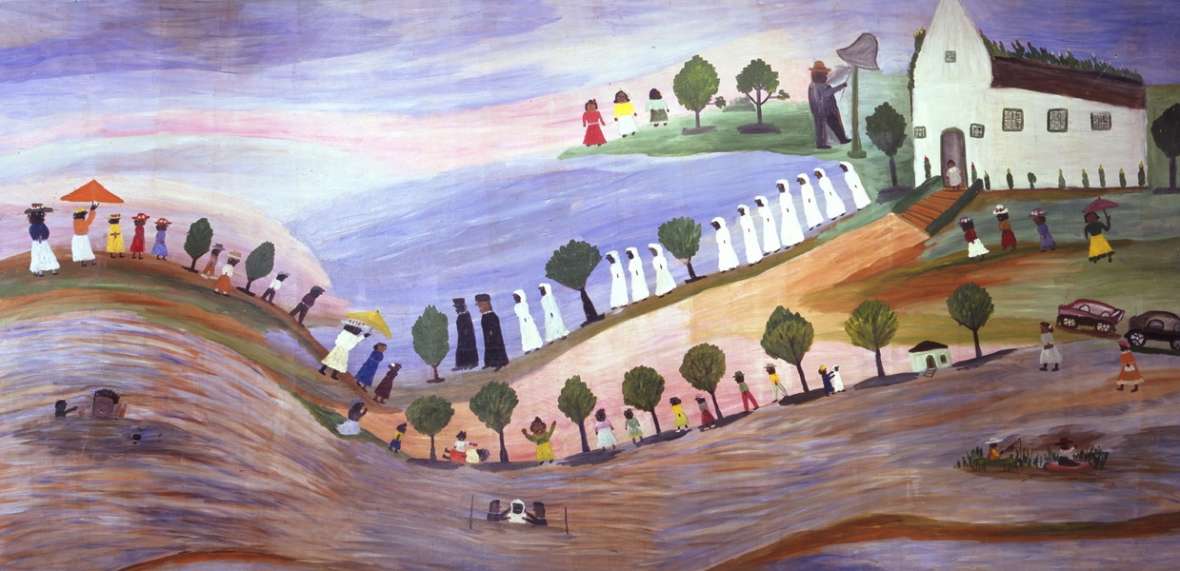 Portfolio Clementine Hunter African House Murals South Writ Large