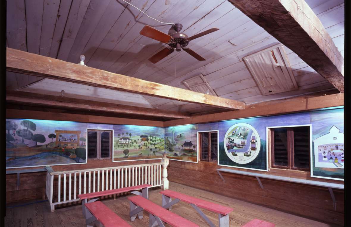 Portfolio Clementine Hunter African House Murals South Writ Large