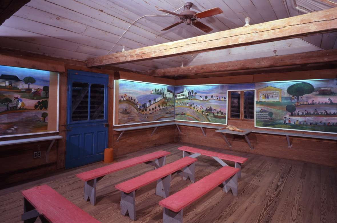 Portfolio Clementine Hunter African House Murals South Writ Large