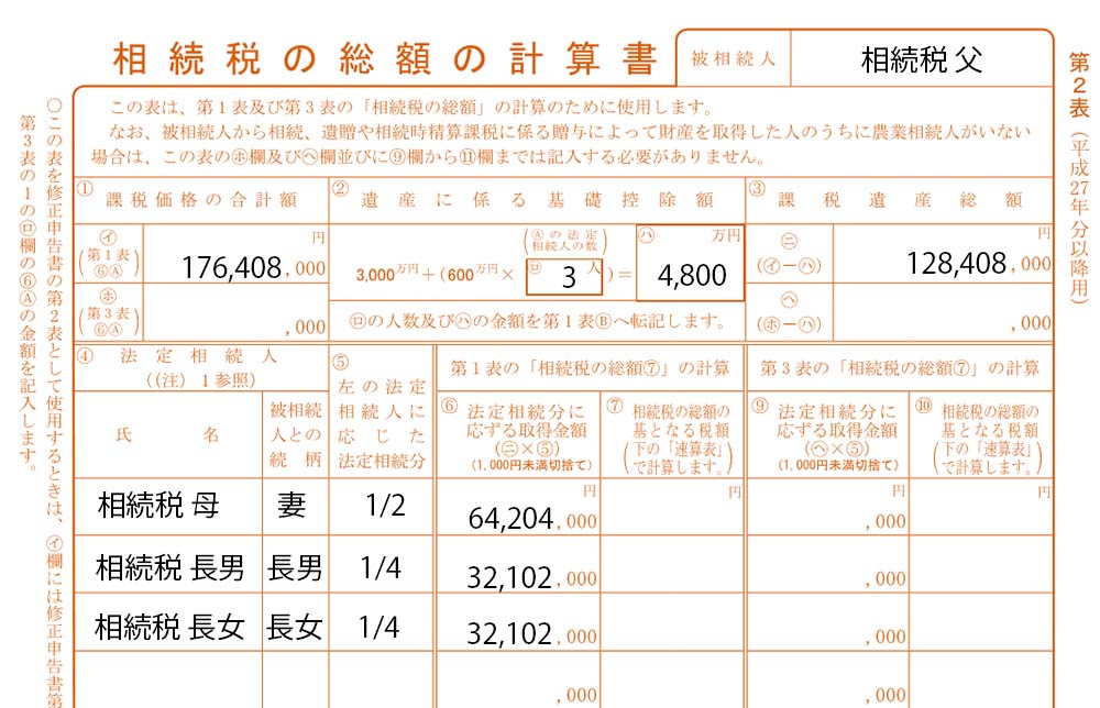 【自分でかんたん！】相続税申告書の書き方を具体的事例で詳細解説！