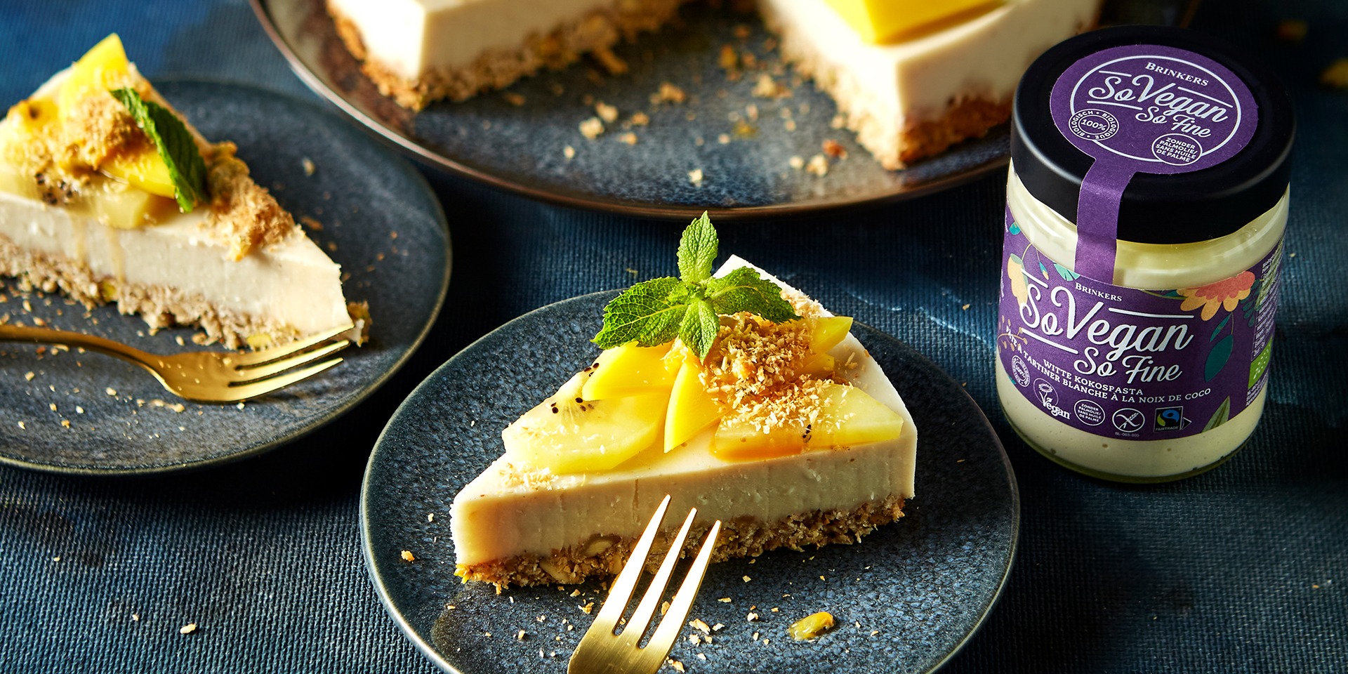 Tropische cheesecake So Vegan So Fine