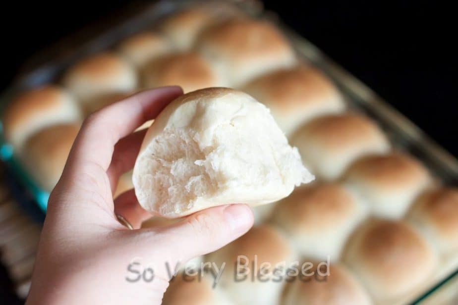 Fluffy Bread Machine Rolls
