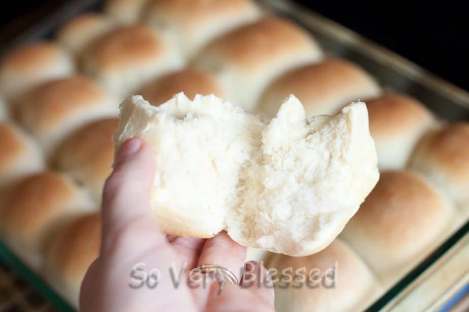 Fluffy Bread Machine Rolls