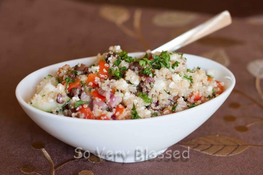 Greek Quinoa Salad Recipe