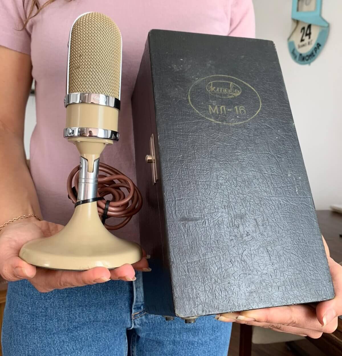 Microphone Soviétique Oktava Rare ML17 ⋆ Soviet in Paris