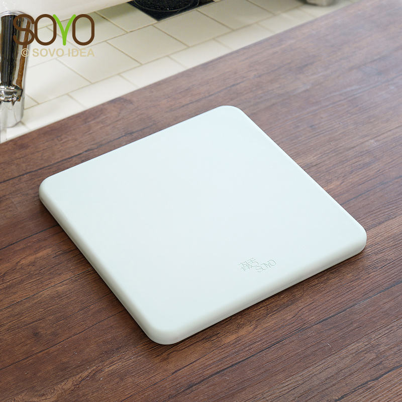 Hot sale new tide super quick dry diatomite bath mat Natural