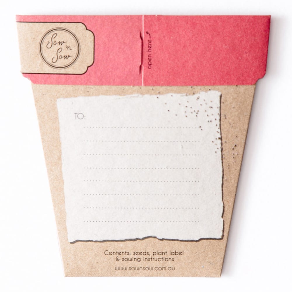 Poppy Gift of Seeds Sow 'n Sow