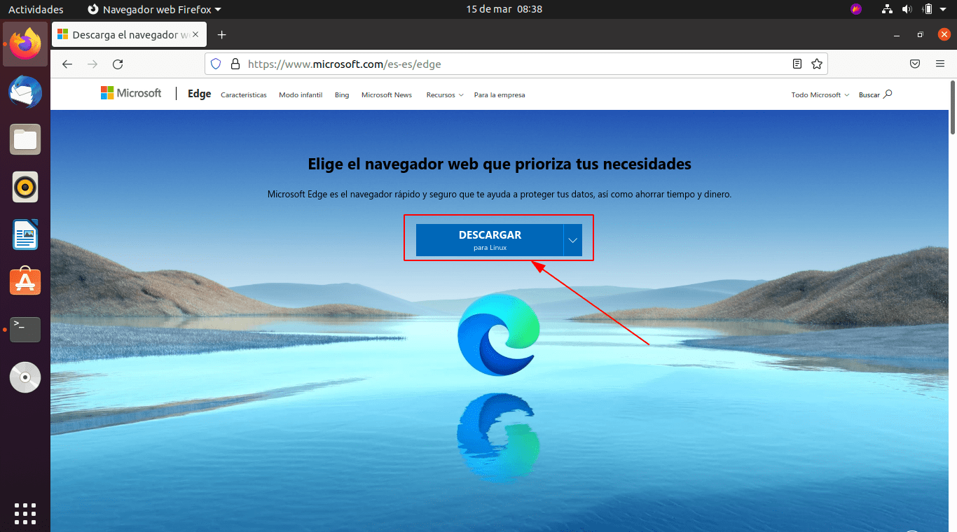 Instalando el Navegador Microsoft Edge en Ubuntu / Linux Mint