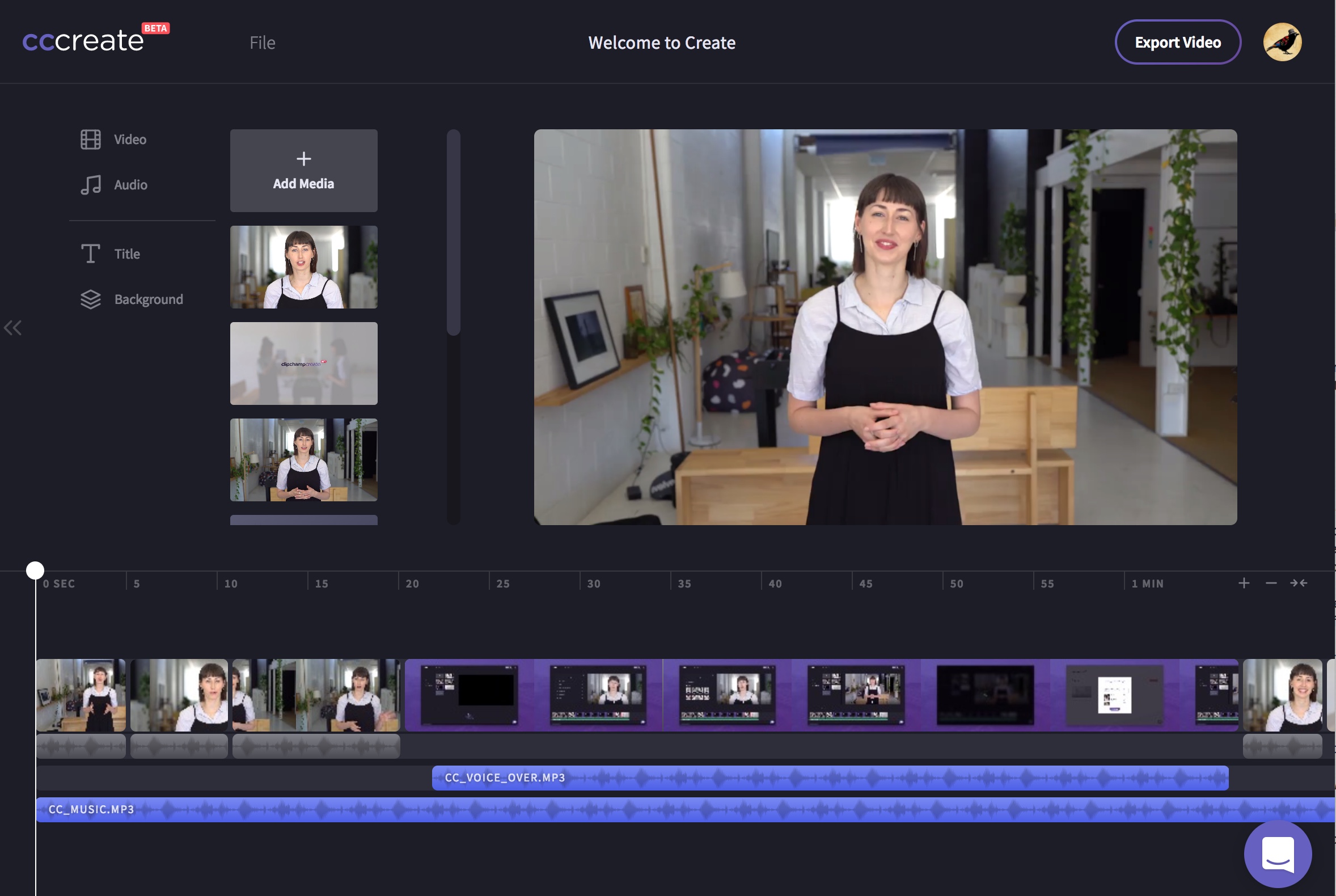 Conoce Clipchamp Create, una plataforma de edición de video simplificada