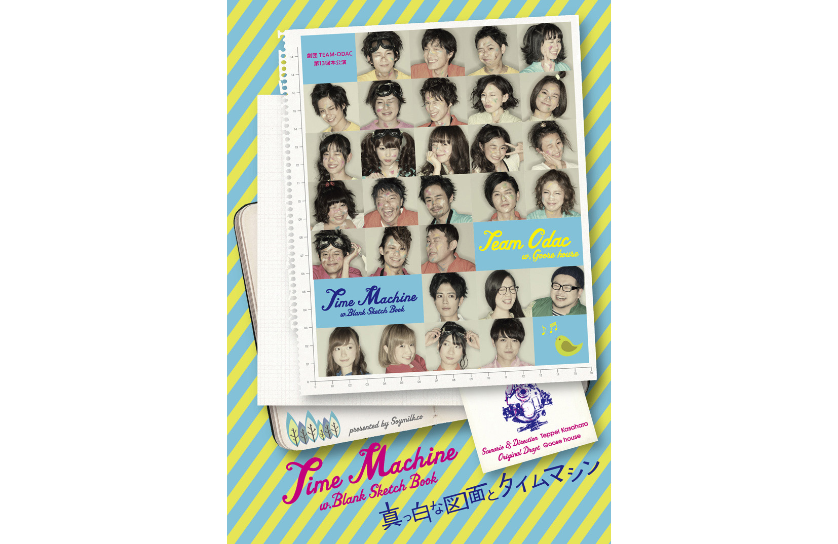 Goose house × 劇団TEAMODAC『真っ白な図面とタイムマシン』 WORKS Soymilk
