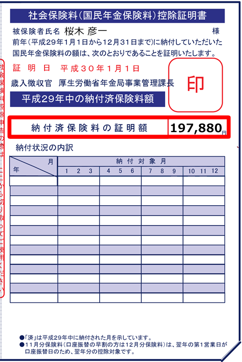 社会保険料控除の確定申告書の書き方 そよーちょー通信