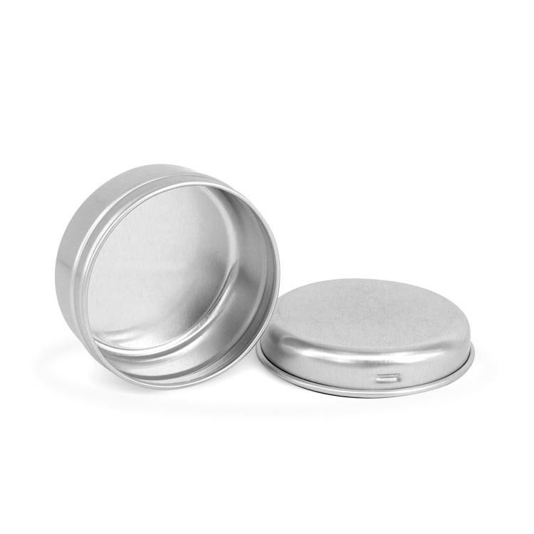 Round aluminum candle tin jars aluminum spice jars canister
