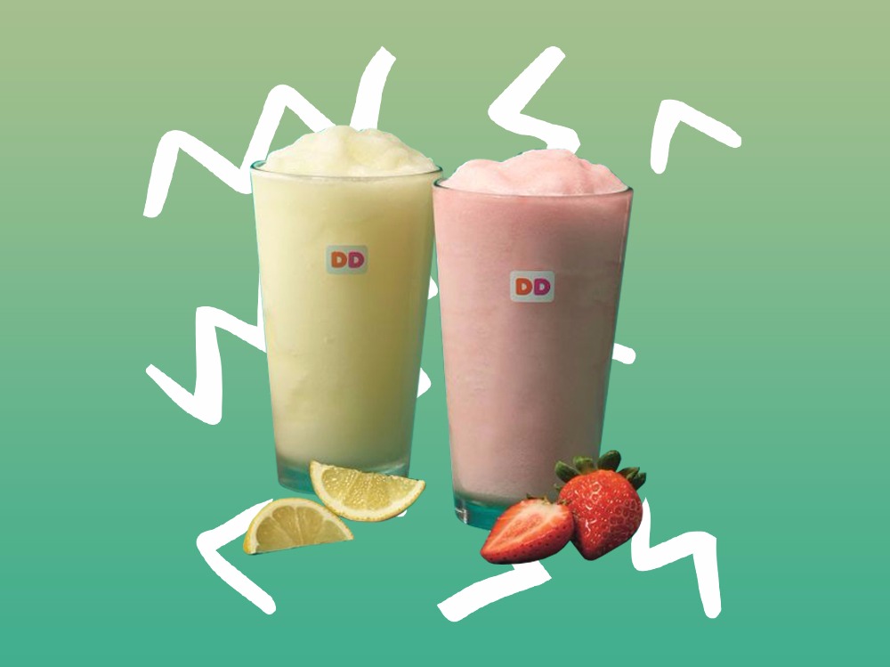 Dunkin' Donuts Is Giving Out Free Frozen Lemonade Today — Because Happy