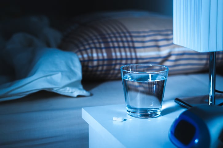 This Is Why Your Nightstand Water Tastes Funky In The Morning